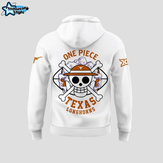 One Piece X Longhorns Limited Edition Hoodie – Anime Crossover Team Merch