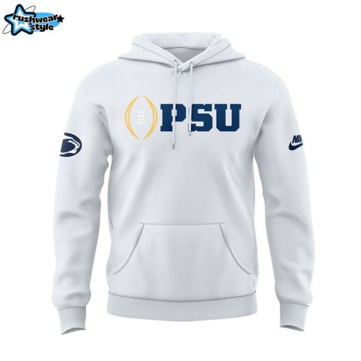 Penn State Football Iron Lion Hoodie (White) – PSU Sports Hoodie