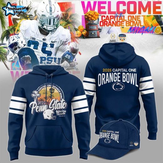 Penn State Orange Bowl Champions Blue Hoodie – NCAA Limited Edition