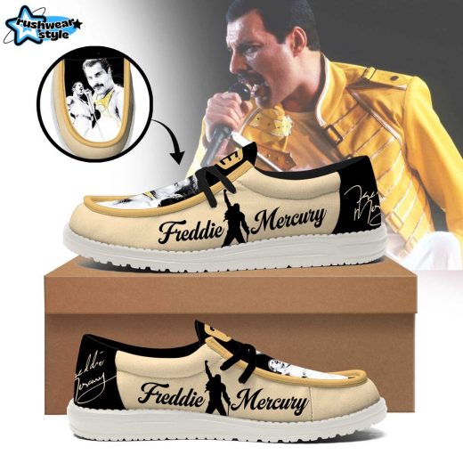 Premium Freddie Mercury Loafer Shoes – Queen Band Tribute Shoes