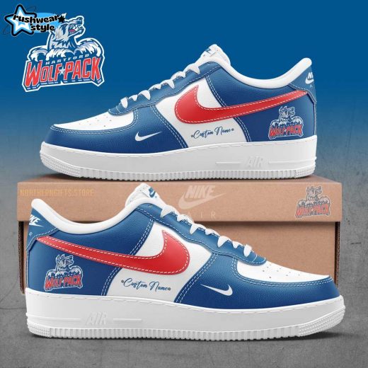 Premium Hartford Wolf Pack Custom Name AF1 Shoes