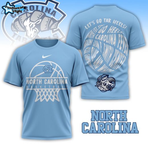 Premium North Carolina Basketball 3D Shirt