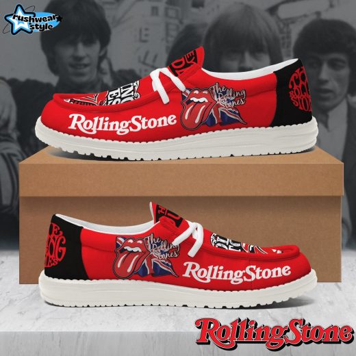 Premium Rolling Stone Loafer Shoes – Music Fan Limited Edition Footwear