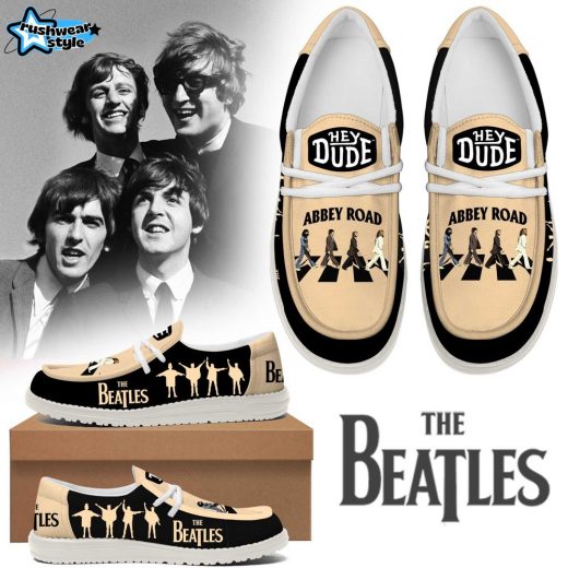 Premium The Beatles “Abbey Road” Loafer Shoes – Iconic Rock Footwear