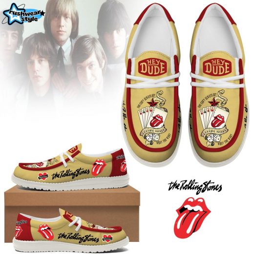 Premium The Rolling Stones Loafer Shoes – Legendary Rock Band Shoes