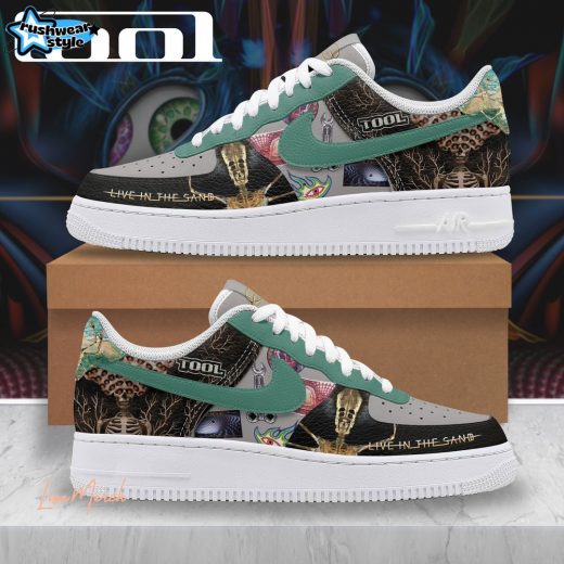 Premium Tool Live In Sand AF1 Sneaker Boots – Rock Band Exclusive Footwear