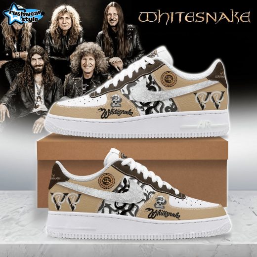 Premium Whitesnake AF1 Sneaker – Iconic Rock Band Edition