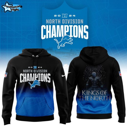 Special New Detroit Lions NFC North Champions Hoodie – NFL Fan Gear 2025