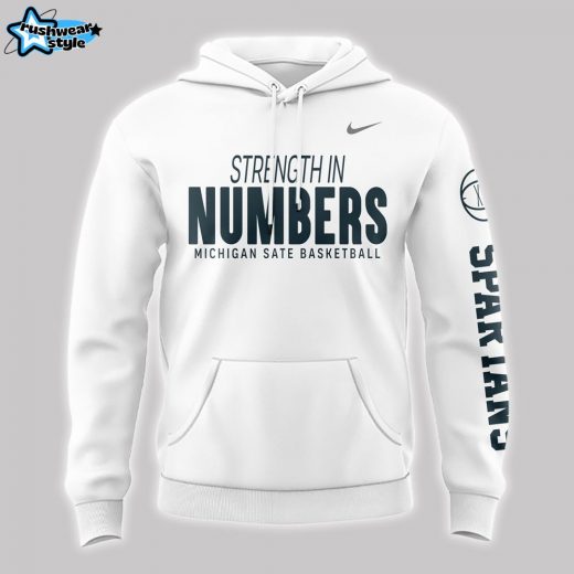 Special Strength In Numbers Michigan State Spartans Hoodie