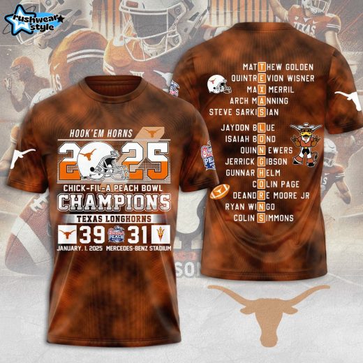 Texas Longhorns Football 3D T-shirt