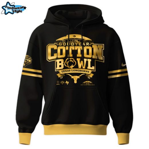 Texas Longhorns NCAA Cotton Bowl Champions Limited Edition Hoodie 2025