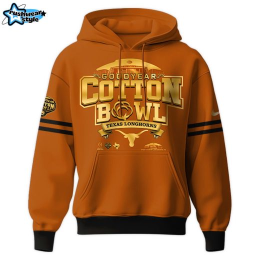 Texas Longhorns NCAA Cotton Bowl Champions Limited Edition Hoodie 2025 V2