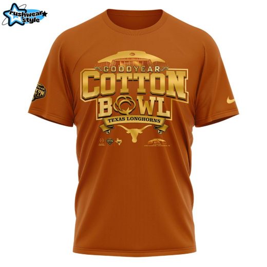 Texas Longhorns NCAA Cotton Bowl Champions Limited Edition T-Shirt 2025 V2