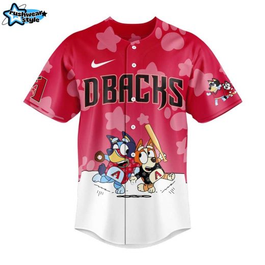 Arizona Diamondbacks Bluey and Bingo Jersey