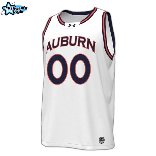 Auburn Basketball Custom Jersey V2