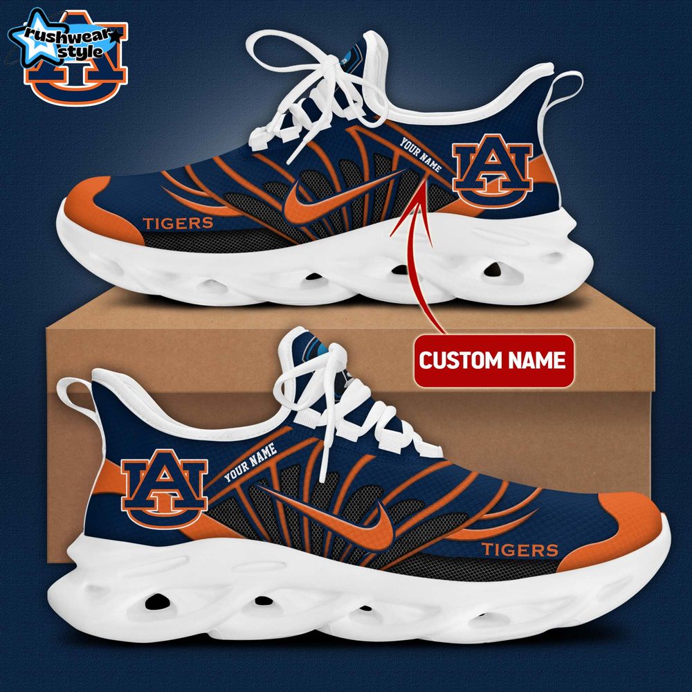 Auburn Basketball Personalized Max Soul Shoes Auburn Basketball Personalized Max Soul Shoes