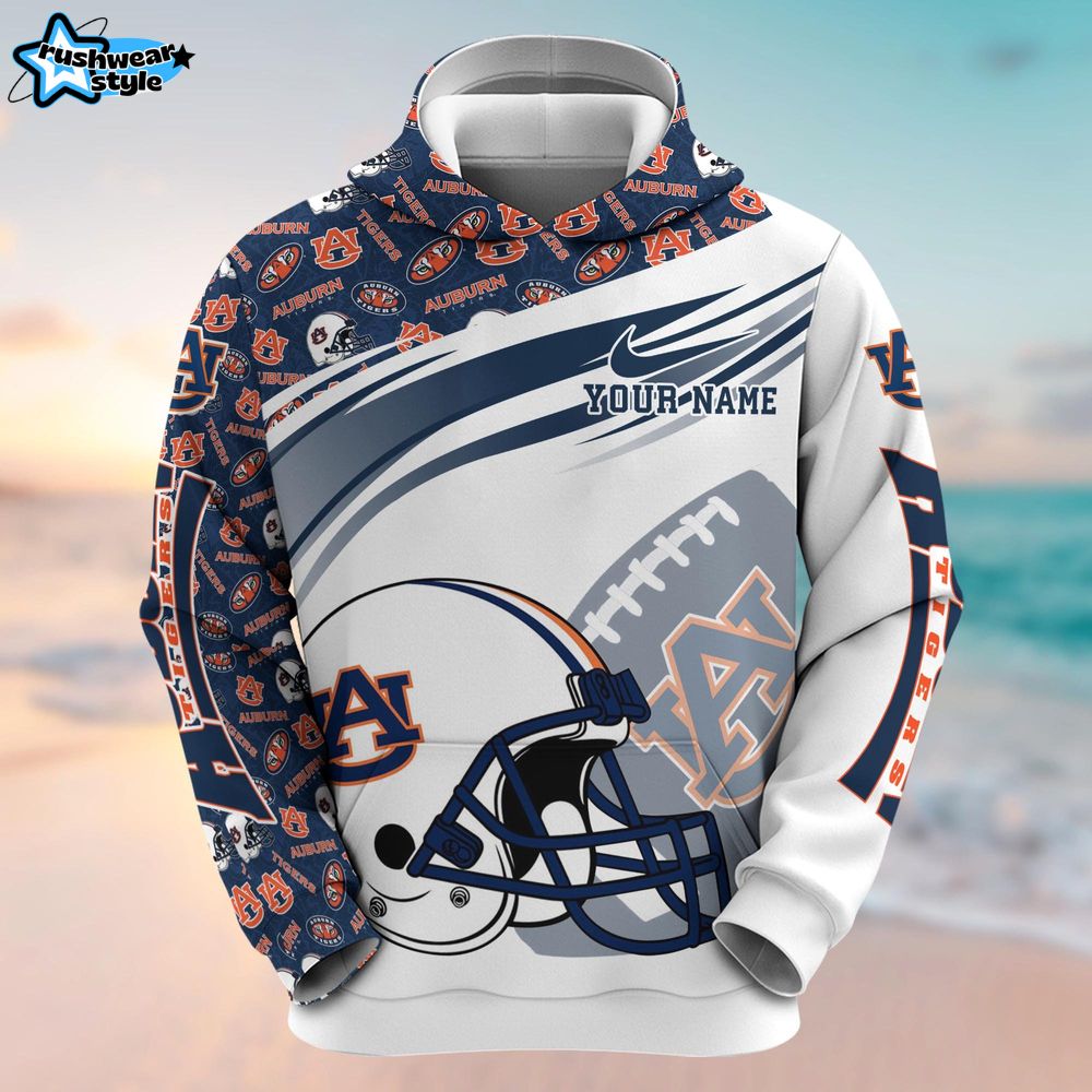 Auburn Tigers Customized 3D Hoodie Auburn Tigers Customized 3D Hoodie