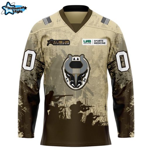 Birmingham Bulls Military Night Jersey 2025