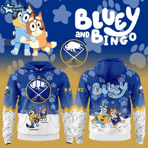 San Diego Padres Bluey and Bingo Brown Hoodie