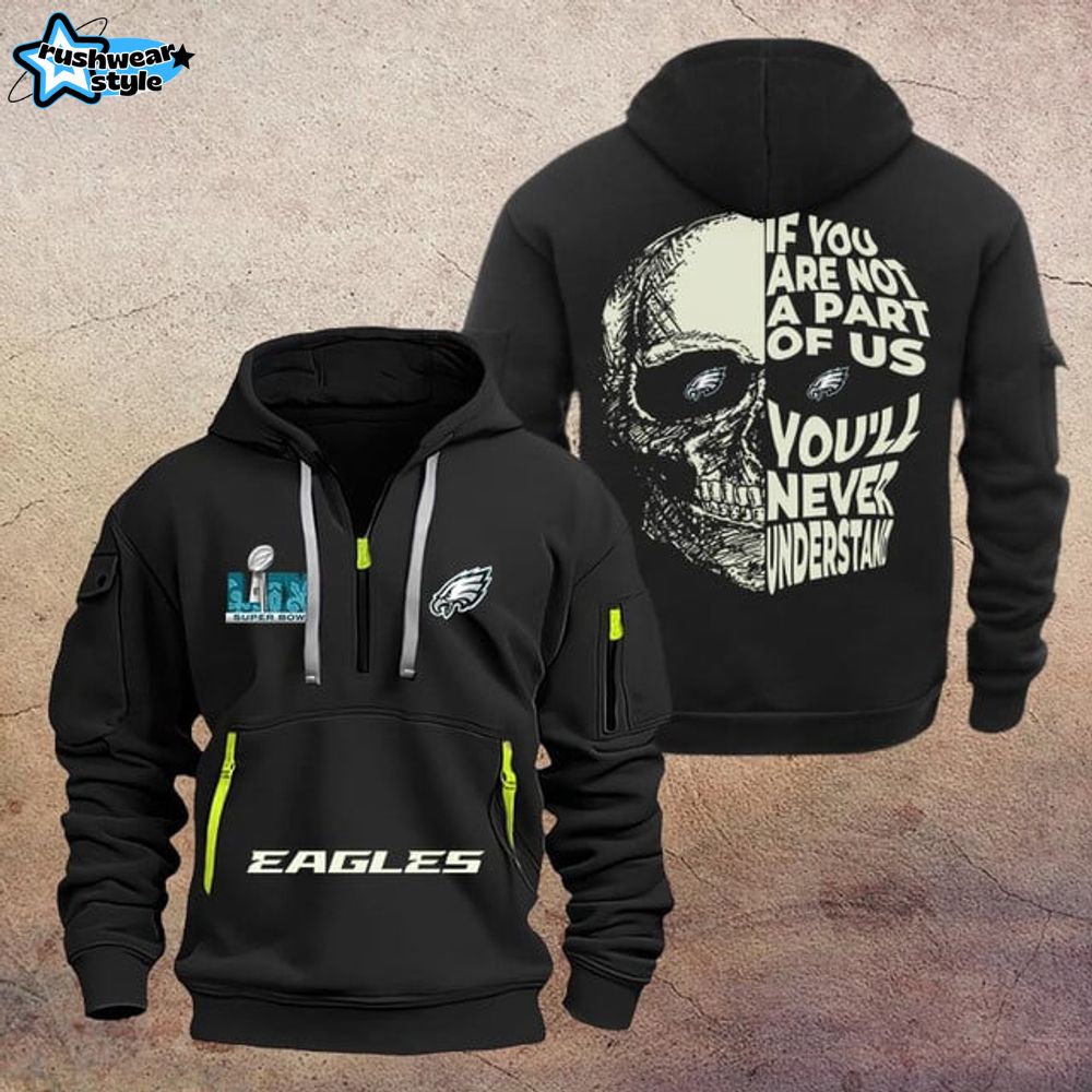 Champion Super Bowl LIX Philadelphia Eagles Hoodie Champion Super Bowl LIX Philadelphia Eagles Hoodie