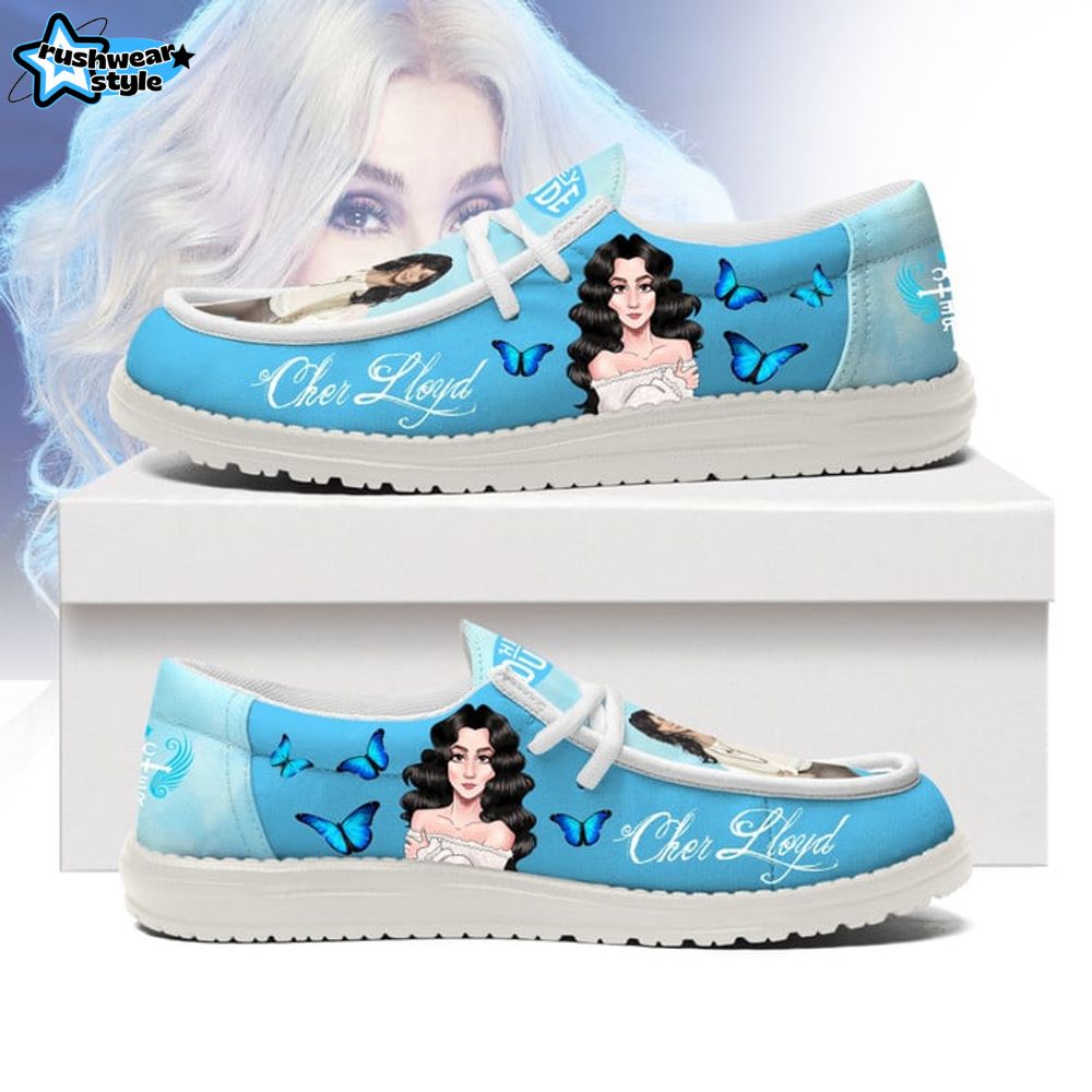 Cher Lloyd "Butterfly" Limited Hey Dude Sneakers Cher Lloyd "Butterfly" Limited Hey Dude Sneakers