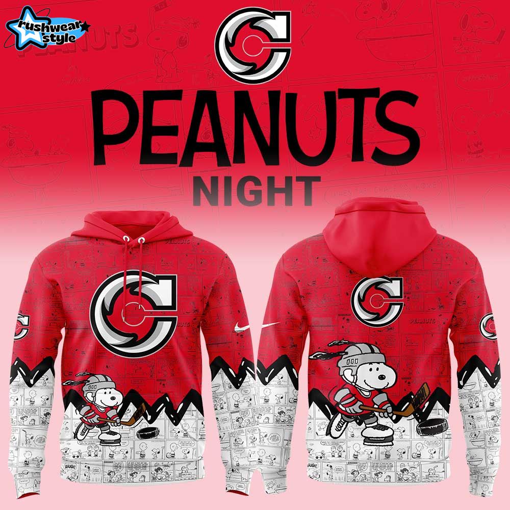 Cincinnati Cyclones Anniversary of Peanuts Hoodie Cincinnati Cyclones Anniversary of Peanuts Hoodie
