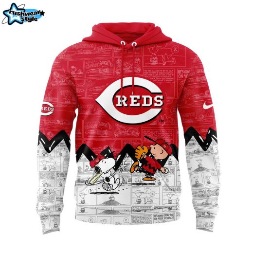 Cincinnati Reds 75th Anniversary of Peanuts Hoodie