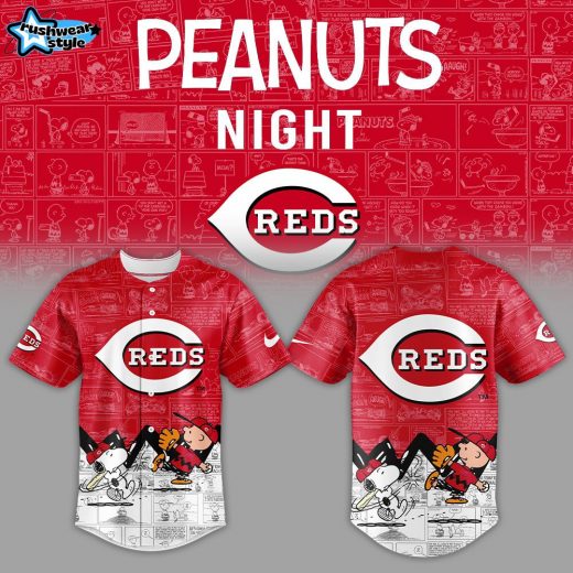 Cincinnati Reds 75th Anniversary of Peanuts Hoodie