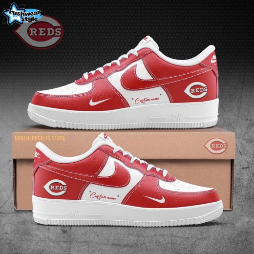 Cincinnati Reds AF1 Sneakers Custom Name For Fans Shoes