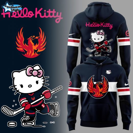 Coachella Valley Firebirds x Hello Kitty Hoodie