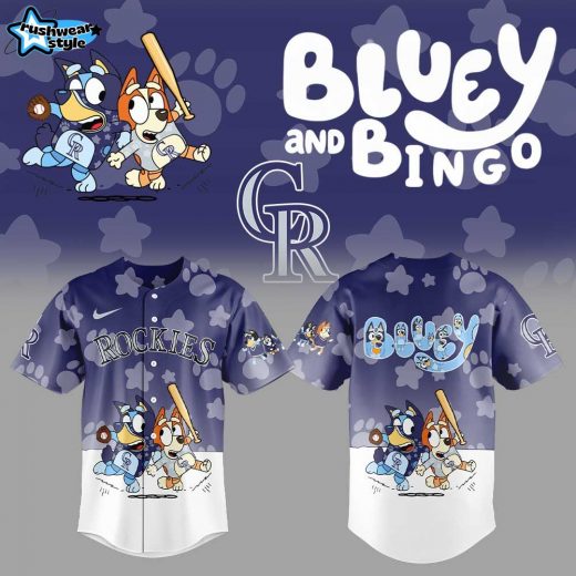 Minnesota Twins Bluey and Bingo Jersey