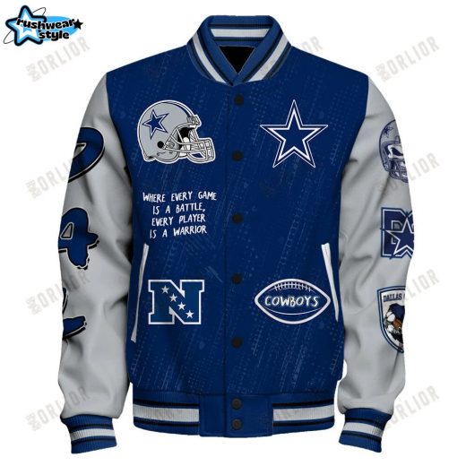 Dallas Cowboys National Football League Conquer Every Field Unisex Varsity Jacket