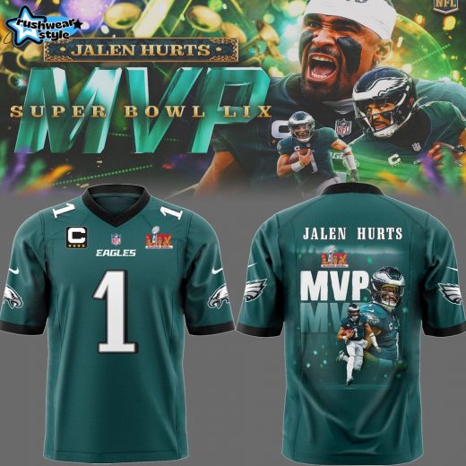 Eagles Football 2024 Limited “Super Bowl LIX MVP Jalen Hurts” Jersey