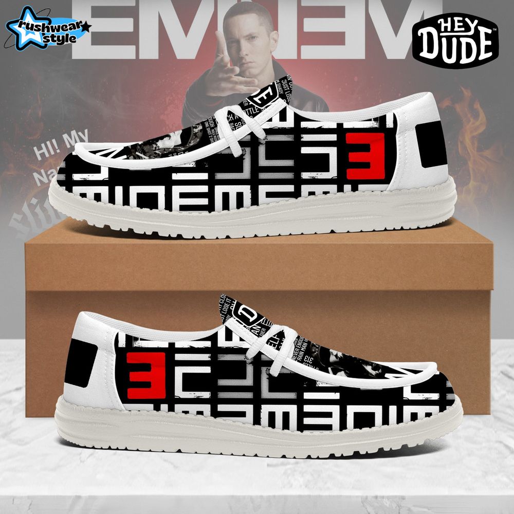Eminem "Slim Shady" Exclusive Hey Dude Shoes Eminem "Slim Shady" Exclusive Hey Dude Shoes