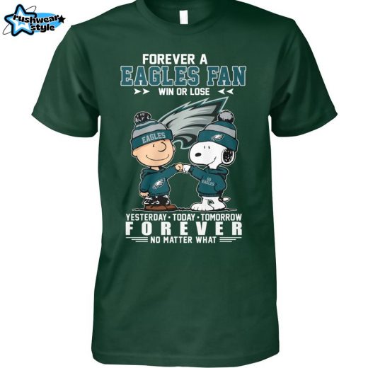 Forever a eagles fan tshirt