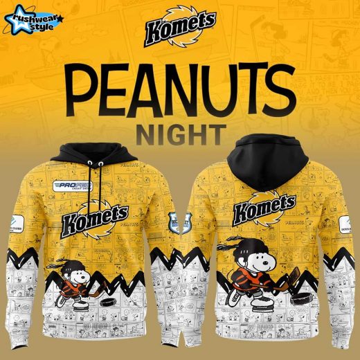 Fort Wayne Komets 75th Anniversary of Peanuts Hoodie