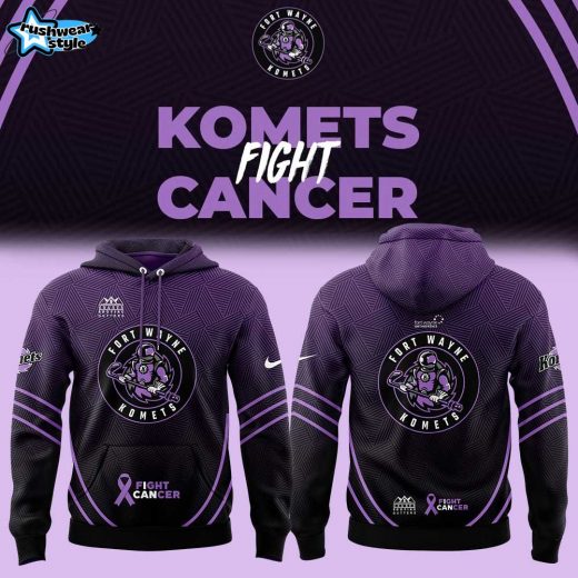 Fort Wayne Komets Fight Cancer Night Jersey