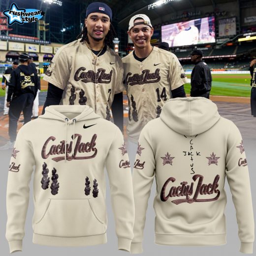 Houston Astros MLB 2025 Nike Limited Cactus Jack HBCU Hoodie