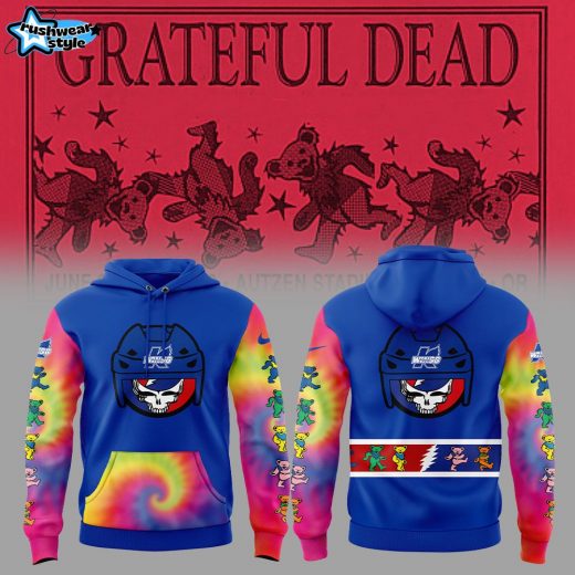 Kalamazoo Wings Grateful Dead Hoodie V3