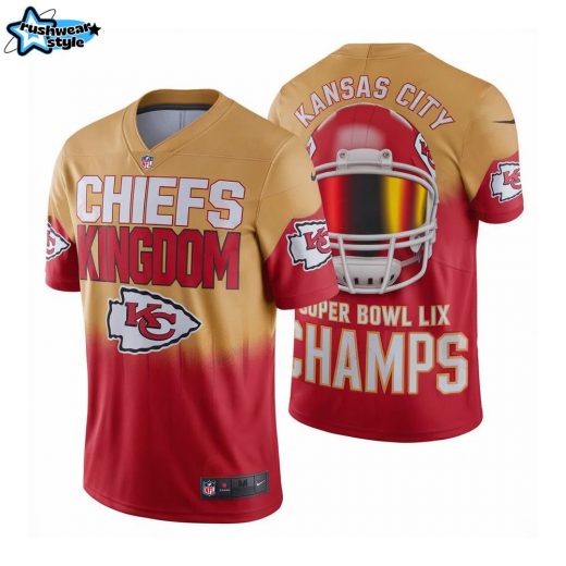 Kansas City Chiefs 2025 Championship 3D Football Jersey – Official Fan Edition