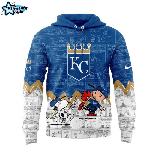 Kansas City Royals 75th Anniversary of Peanuts Hoodie