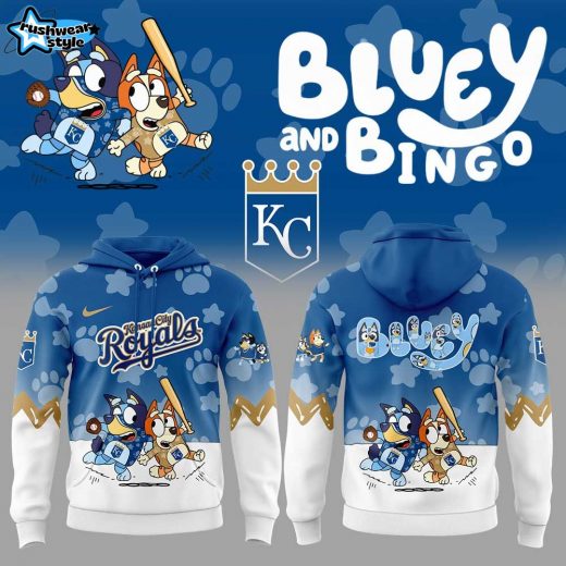 San Diego Padres Bluey and Bingo Brown Hoodie