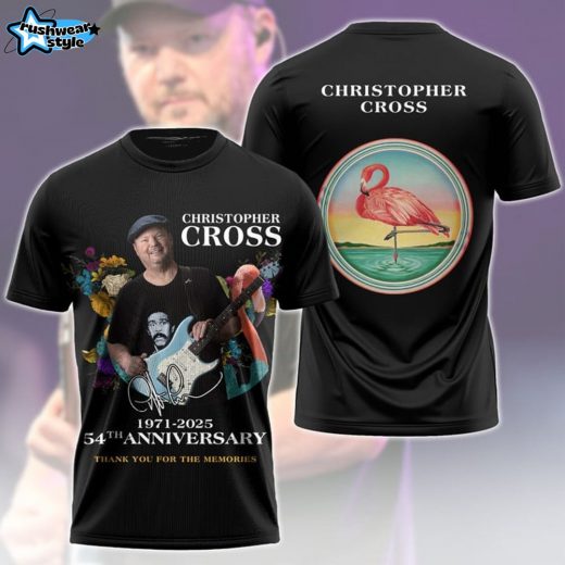 Limited Edition Christopher Cross 3D T-Shirt