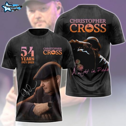 Limited Edition Christopher Cross 3D Hoodie