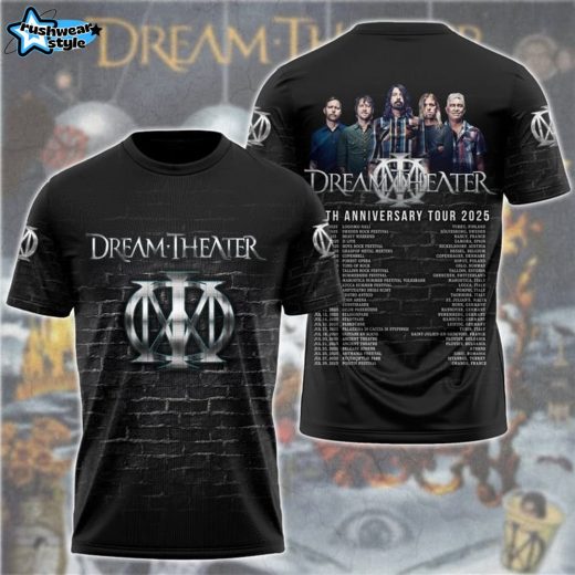 Limited Edition Dream Theater 3D T-Shirt