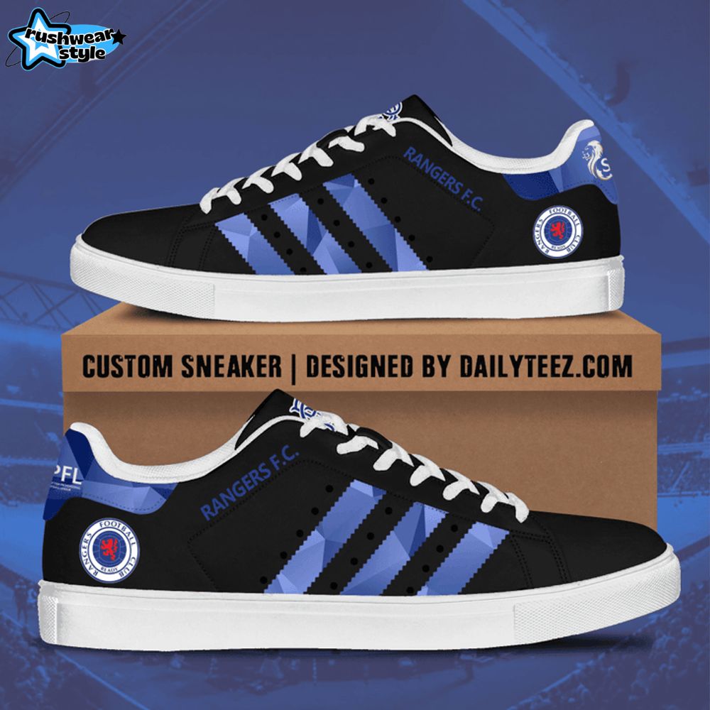 Limited Edition Rangers FC STAN SMITH Black Limited Edition Rangers FC STAN SMITH Black