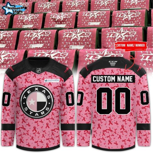 Texas Stars Hockey Fighting Cancer 2024 Jersey