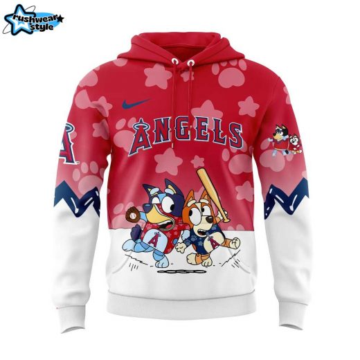 Los Angeles Angels Bluey and Bingo Hoodie