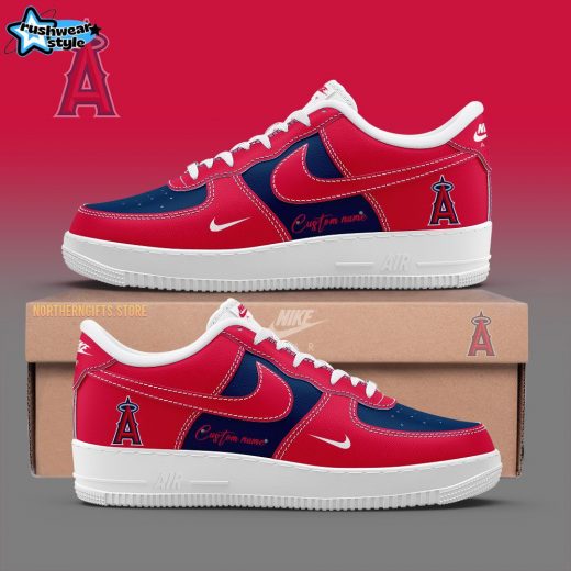 Los Angeles Angels Custom Name For Fans AF1 Shoes