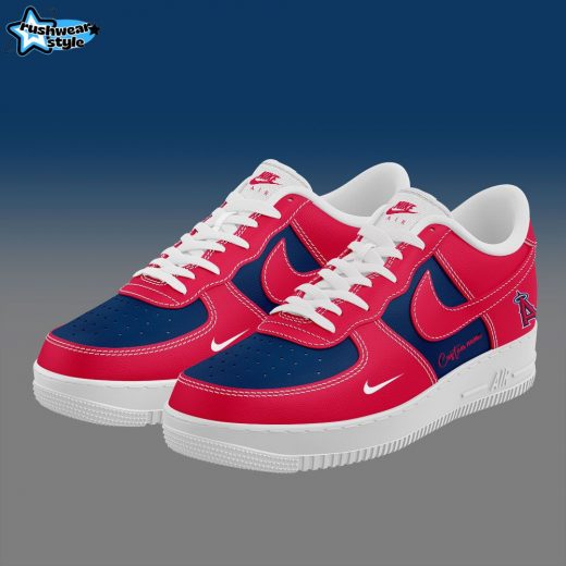 Los Angeles Angels Custom Name For Fans AF1 Shoes